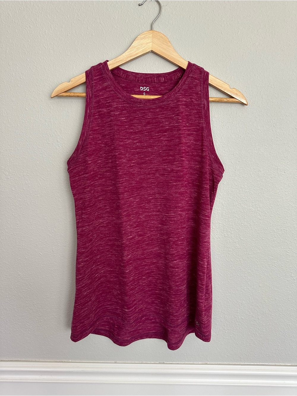 DSG Marled Plum Tank Top